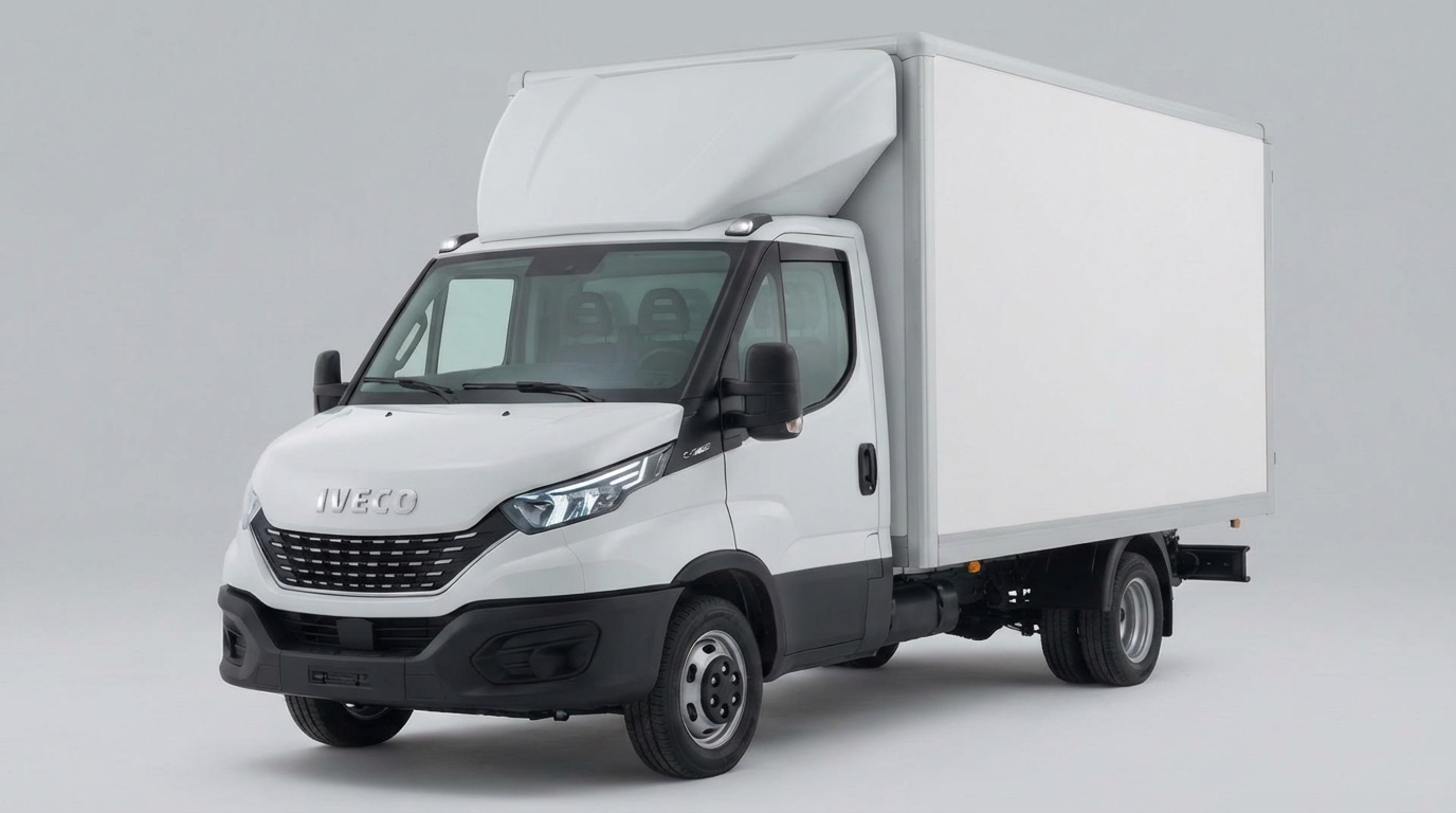 Iveco Daily — caisse avec hayon élévateur